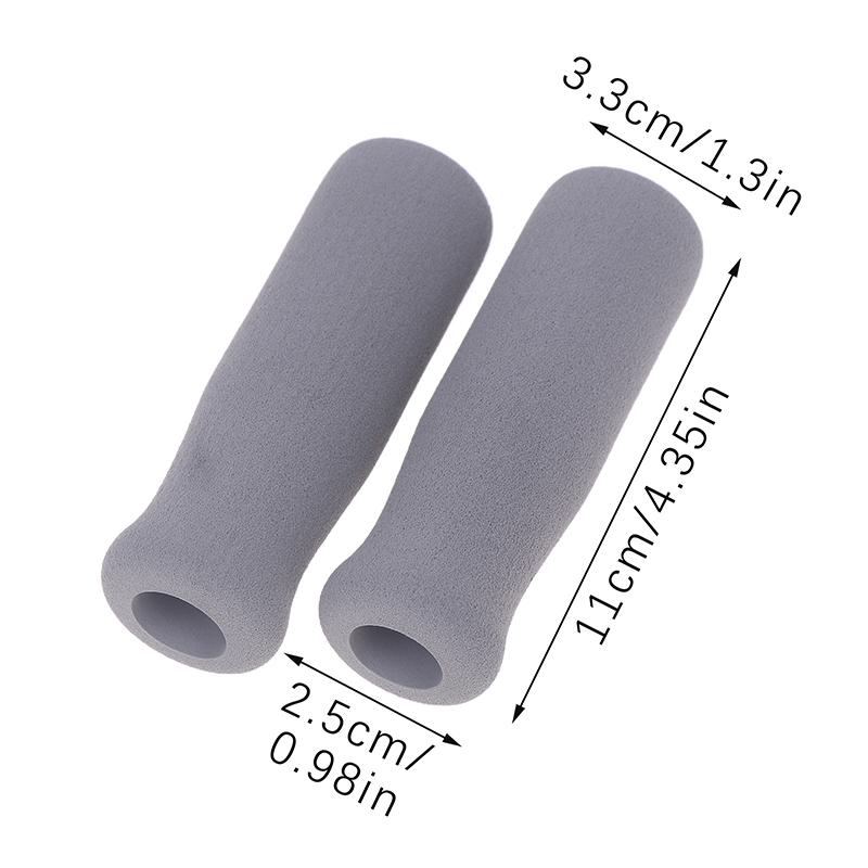 2 шт. губки Walker опора для ходьбы накладка на рукоятку пожилые захваты аксессуары для трости утолщенные сменные рукоятки губки накладки для костылей