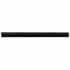 Snap On Door Brush Seals 2 pcs Brown 100 cm