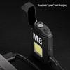 Сверхъяркий COB-фонарик-брелок с USB-зарядкой Type-C для кемпинга и работы