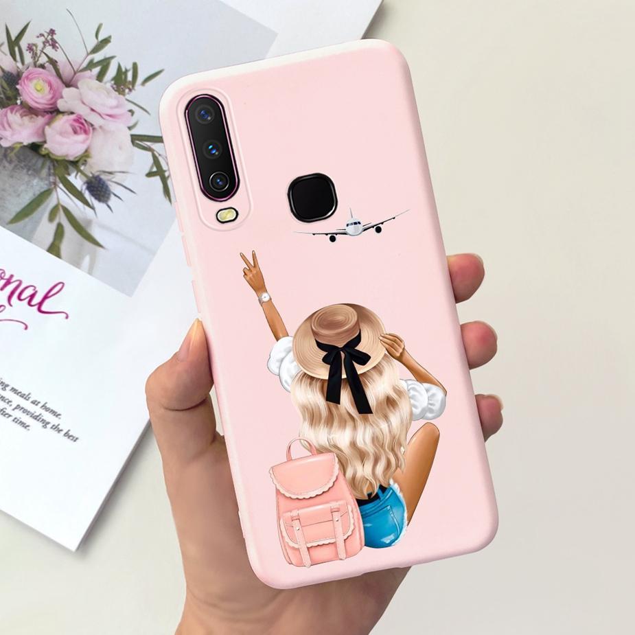 Чехол для Vivo Y12 Чехол для Vivo Y15 Y17 1902 1904 Милый Модный Мультяшный Чехол Мягкий Силиконовый Чехол для Телефона Для Vivo Y15 Y 12 17 VivoY12 Чехлы