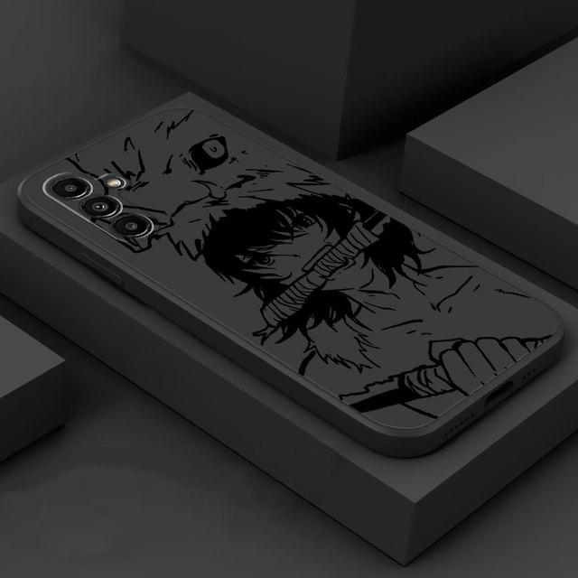 Чехол-капа с изображением аниме «Убийца Демонов» для Samsung Galaxy A13 A12 A52s A33 A13 A73 A53 A42 A72 A22 A52 A32 A23, роскошный квадратный жидкий чехол