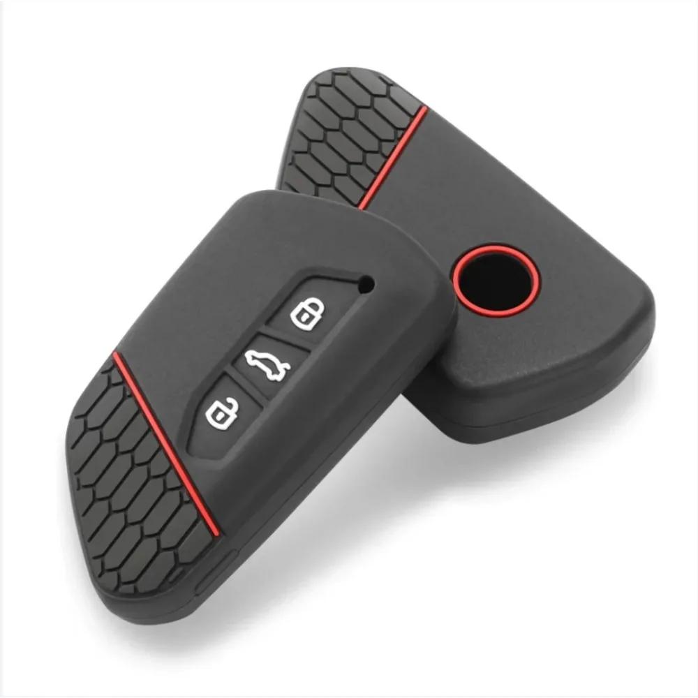 Новый чехол-обложка для ключа автомобиля для Vw Volkswagen/Golf 8 Mk8 Id.3 Id.4 /Cupra/Skoda/Octavia A8/Seat/Leon Mk4 /Formentor/Tarraco
