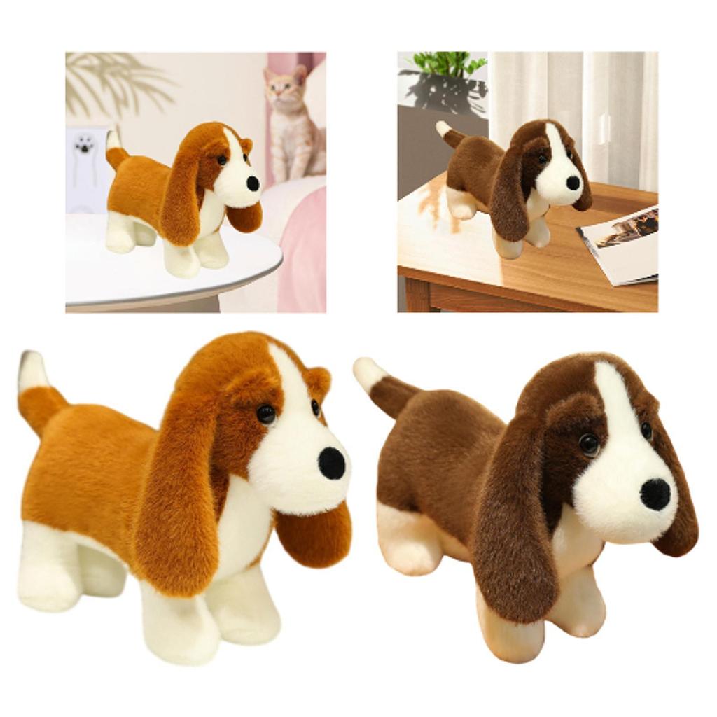 Cute Dog Plush Toy Home Decoration Hugging Toy for Boys Girls Adults Kids