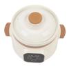 235W Electric Stew Pot 1.8L Capacity Stew Cooker for Soup Porridge Anti Dry Burning 24 Hour Smart Ti