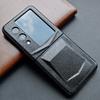 Для Vertu Quantum Flip Чехол-книжка Роскошный Матовый Чехол-накладка с Ощущением Голого Телефона из ПУ Кожи Для Vertu Quantum Flip Ультратонкий Ударопрочный Funda
