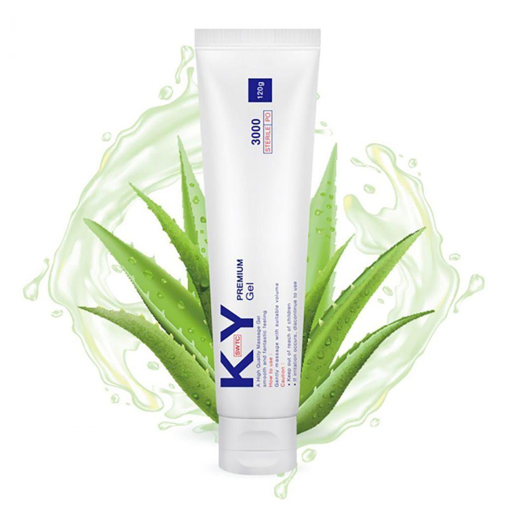 Алоэ NKLYGRPV Массажный Гель Смазка для Пары KY Premium Водорастворимая 120г