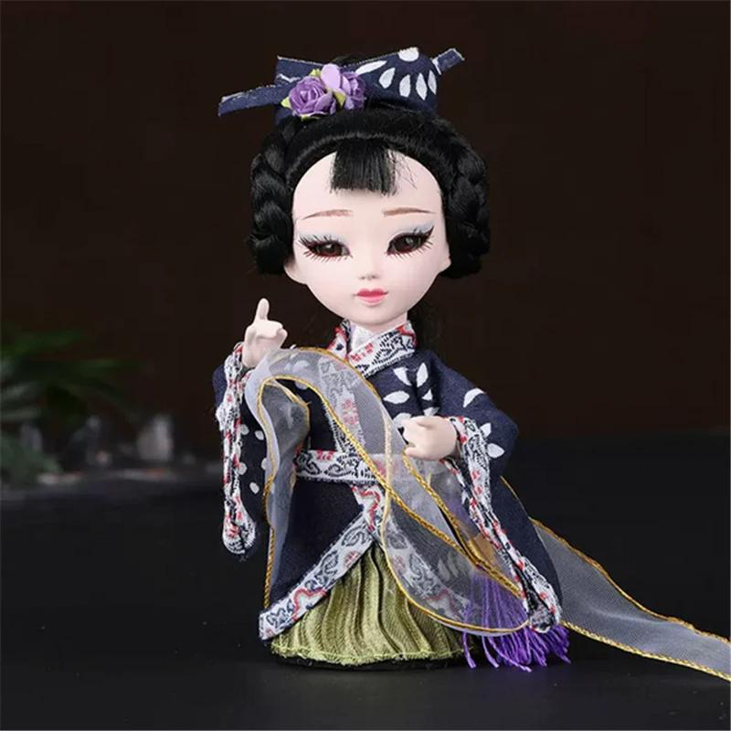 Украшение в виде персонажа китайской оперы, шелковая кукла, кукла в маске пекинской оперы, китайские подарки ручной работы, украшение магазина, кукла