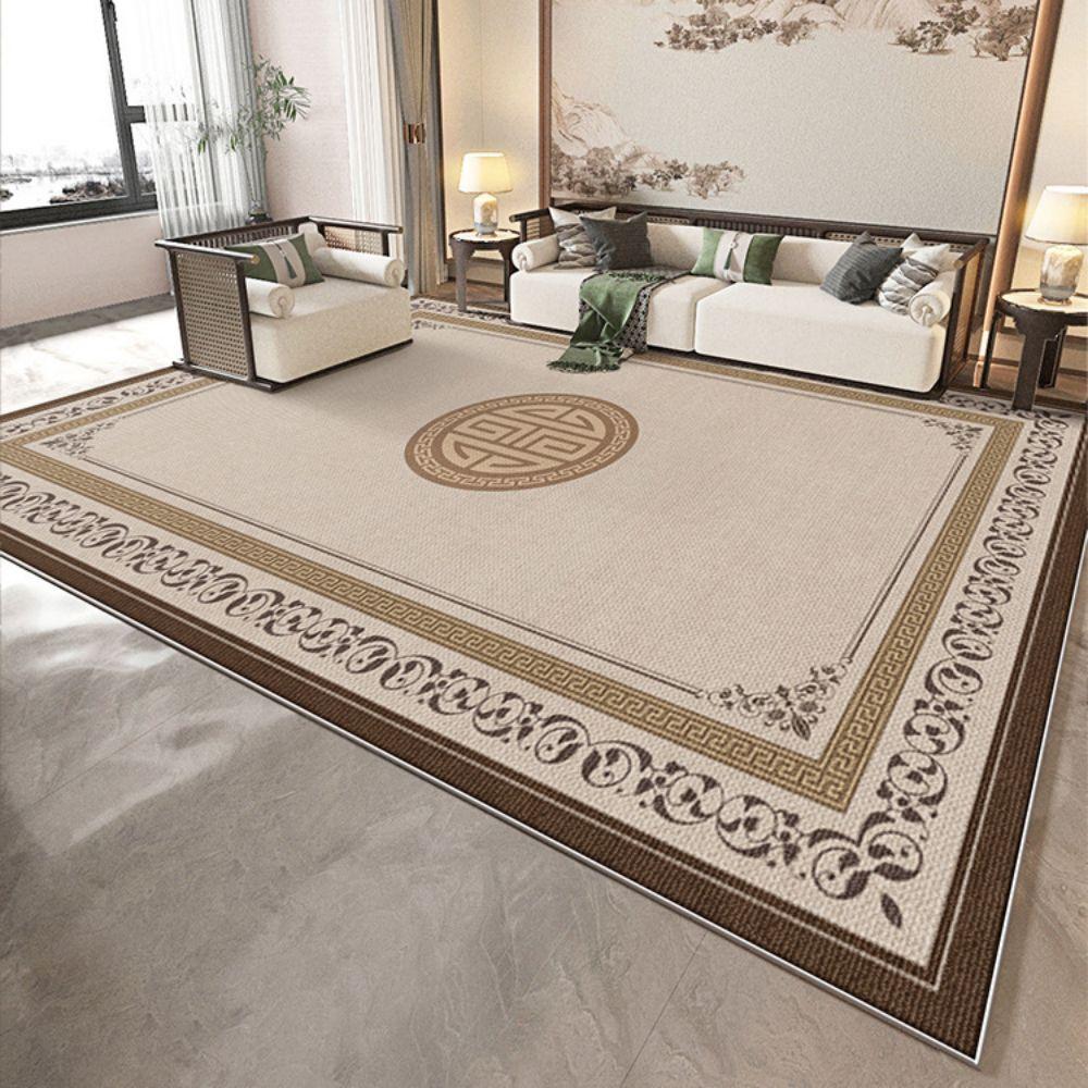 Living Room Coffee Table, Carpet, Waterproof and Stain-resistant, Bedroom Floor Mat, Home Decoration