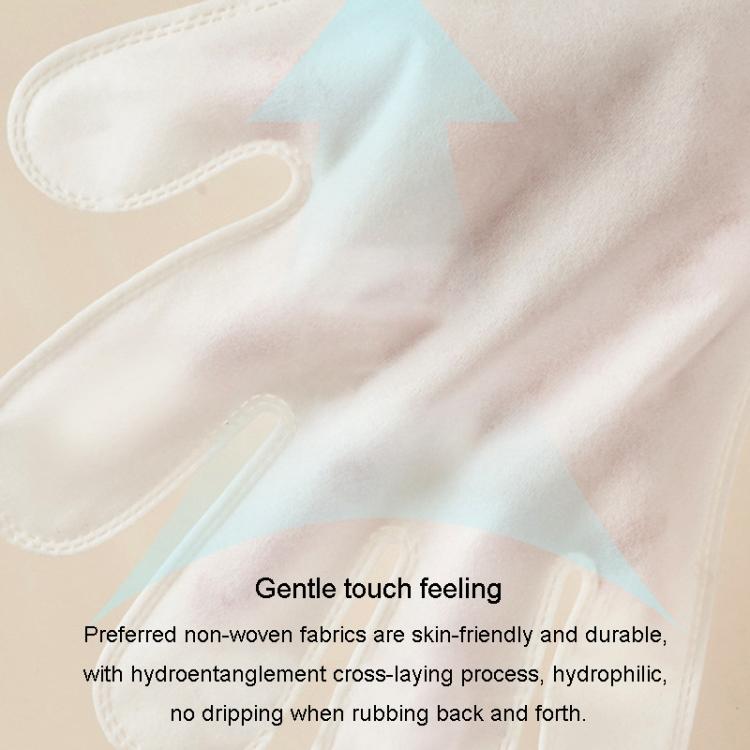 KIMHOME Pet No-Rinse Gloves Wipes Dogs Cats Bathing Deodorizing Cleaning Dry Cleaning Pet Supplies