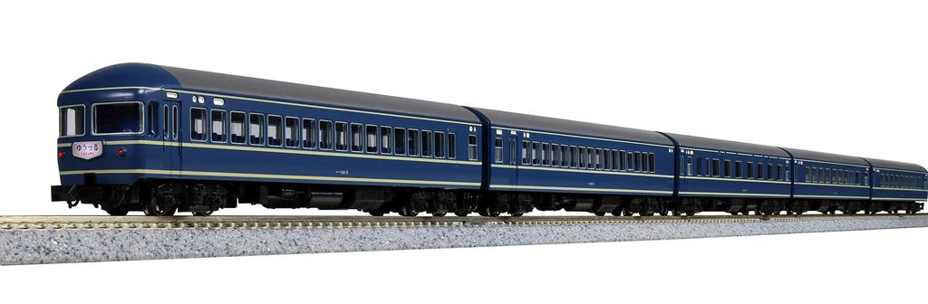 KATO N Gauge 20 Series Sleeper Express Yuuzuru Hakutsuru Basic Set Model Train Passenger Car & 8-Car 10-1518