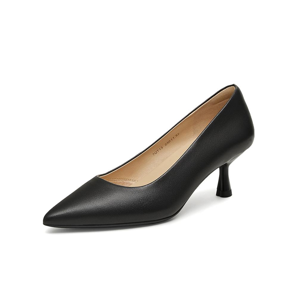 TATA/She 2025 Spring Shopping Mall Same Fashionable and Simple Style Women's Singles Shoes