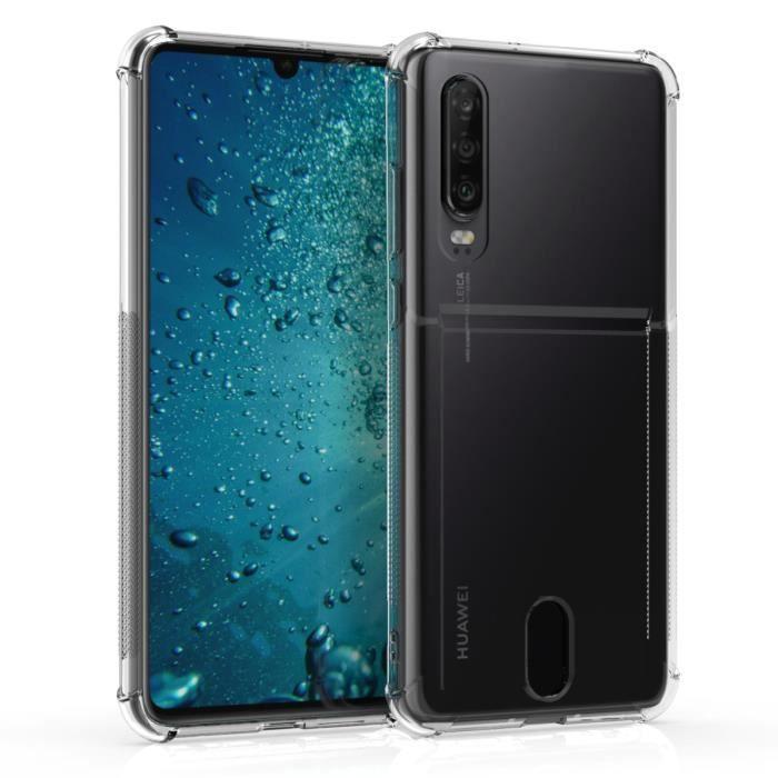 Coque - KWMOBILE - Huawei P30 - Silicone transparent - Souple - Mixte