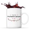 Mug - Prothésiste dentaire - Céramique - 325 ml - Résistant lave-vaisselle - Design imprimé