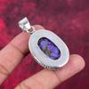 Copper Charoite Pendant Gemstone Jewelry, 925 Solid Sterling Silver Pendant, Handmade Gift For Wife Pendant Jewelry