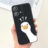 For Motorola Moto Edge 40 Neo 5G Case Cool Style Soft Silicone Rubber Anti-knock Phone Cover Cartoon Pattern Fundas Edge40 Neo