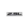 Premium 2.5L 2.5 L for Universal car Engine Hood Fender trunk Tail Rear Bonnet Nameplate Decal Emblem Badge Sticker