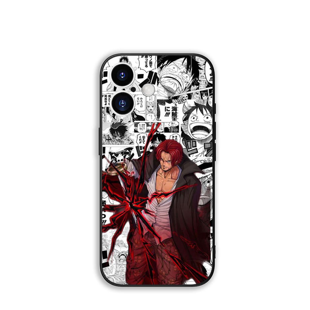 Anime Shanks Luffy One Piece for Motorola Moto G54 G05 G24 G55 G75 G85 G15 G57 G86 Power Edge 50 30 Ultra Fusion neo Pro Case