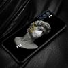 Cartoon Statue Abstract Art Phone Case For Oppo Reno 13 12 11 10 7 F Find X5 X6 A98 A80 A79 A78 A57 A54 A31 A17 Pro 5G Soft TPU