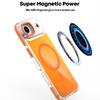 For iPhone 17 Air Case Compatible with MagSafe Color Changing TPU Acrylic Phone Back Cover