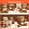 Bear Teddy Rose Plush Toy Cartoon Stuffed Animal Doll Cute Kids Birthday Gift