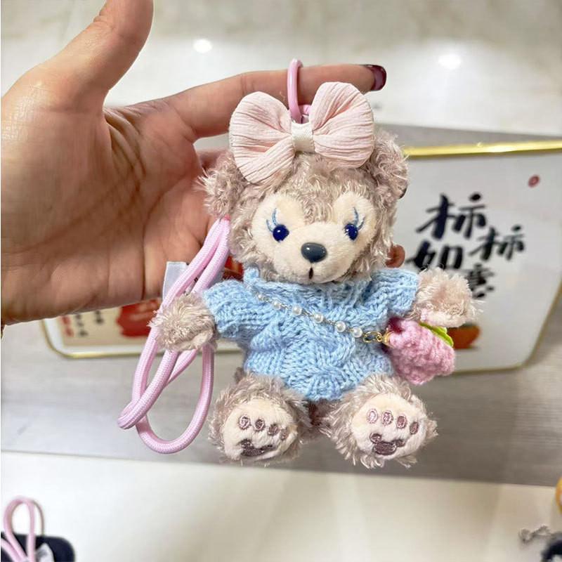 Adorable Plush Bear Keychain Cute Soft Toy For Girls Available In Various Colors