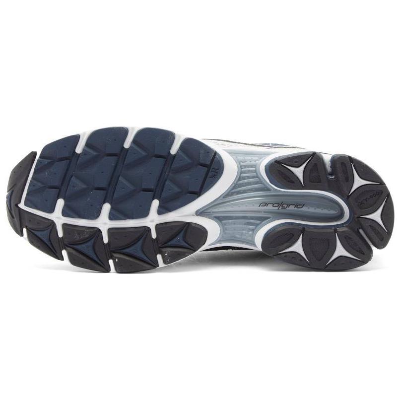 SAUCONY ProGrid Triumph Victory 4 Нескользящие износостойкие низкие беговые кроссовки Мужские Серый Синий S7070412