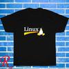 New! Linux OS Logo Black Grey Navy White Size S-5XL Unisex T-Shirt