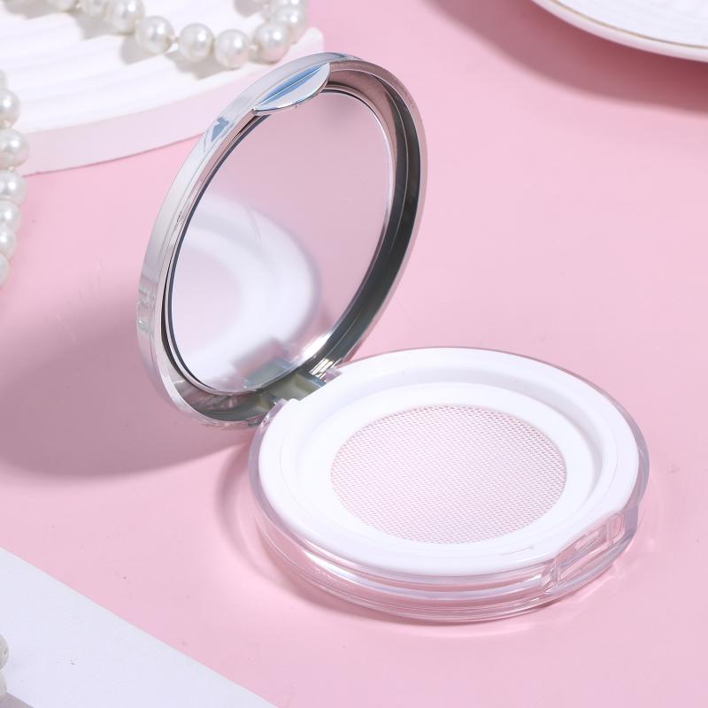 3g Powder Makeup Sifter Container Travel Size Plastic Box Lightweight Refillable Cosmetic Storage Jar for Women