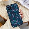 Цветной чехол с леопардовым принтом для iPhone 17,16,15,14,13,12,11 Plus,Pro Max,XS, Мягкий силиконовый черный чехол