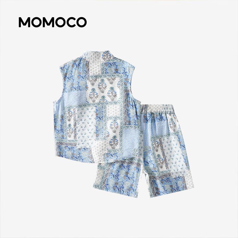 Летний модный комплект из двух предметов для мальчиков MOMOCO