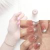 High-quality French Cat Eye Nail Stickers Starry Sky Pattern For Pregnant Women And Students