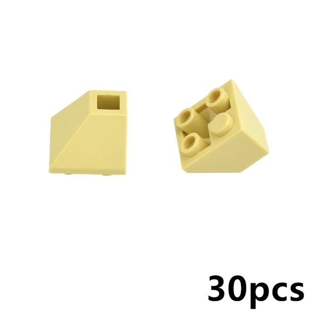 Наклонный перевернутый 2x1x3 Строительные блоки Совместимые 2449 Технические детали DIY Собираемые части Наклонная сторона Обратные кирпичи MOC Игрушки