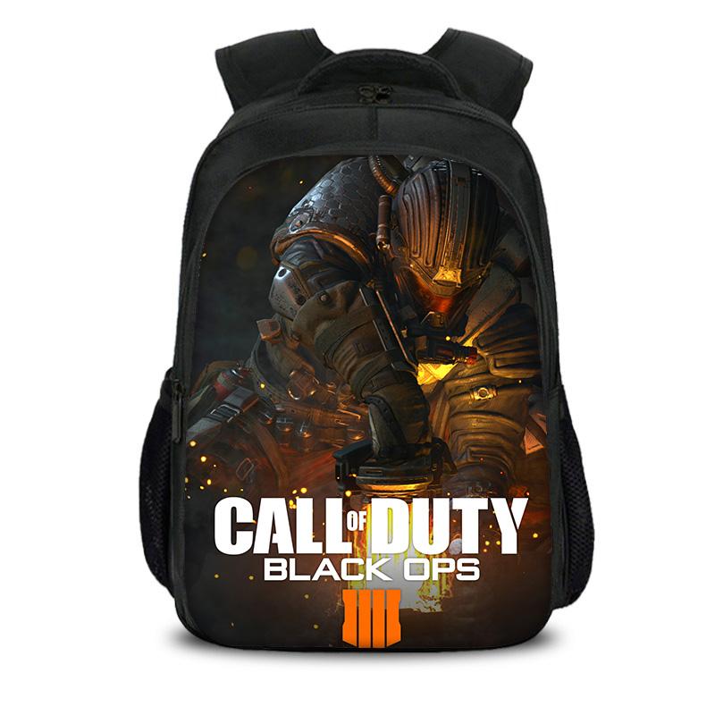 Рюкзак Call of Duty с двойным дном Прочный, Модный, Большой вместимости Лучший подарок на день рождения для школьника и школьницы