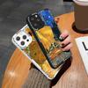 For iPhone 16 15 14 Pro Max Redmi Note 13 12 Pro Samsung S25 S24 Ultra A13 A14 A15 A16 Soft Full Lens Protect Oil Painting Design Phone Case