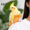 Parrot Hygiene Accessory Diaper, Cute Cartoon Print Bird Diaper with Bow, Soft Reusable Nappy Flight Suit for Cockatiels Lovebirds Budgerigars