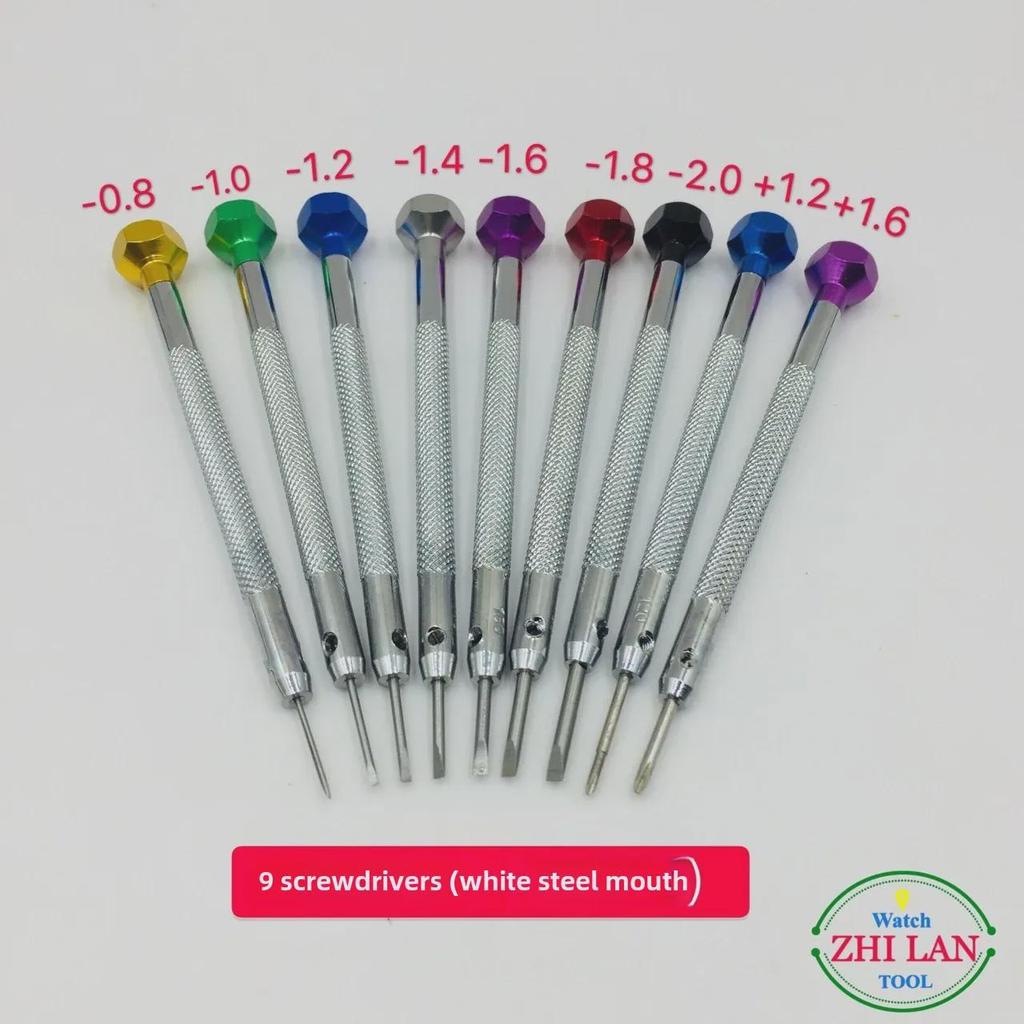 9-Piece Watch Repair Screwdriver Set