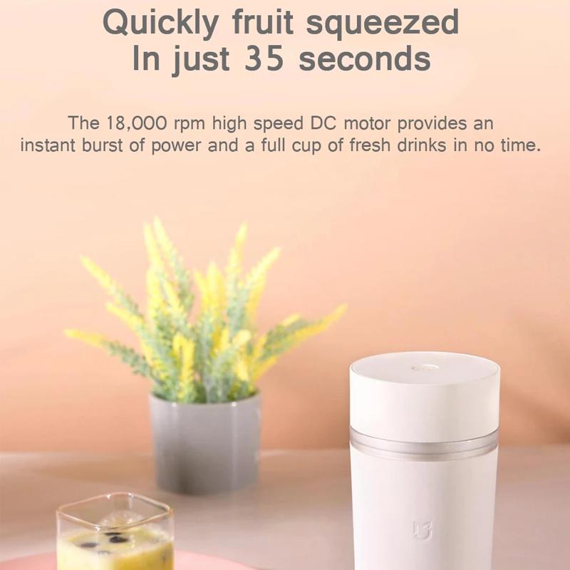 Мини блендер для фруктов Xiaomi Mijia 300 мл.