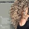 [Заколка для кудрявых волос] Случайные 5 шт. Заколка для кудрявых волос и густых корней - Не оставляющая следов Пушистый стайлинг-аксессуар, Дизайн "Клетка для птиц", Прочное устройство для приподнимания корней