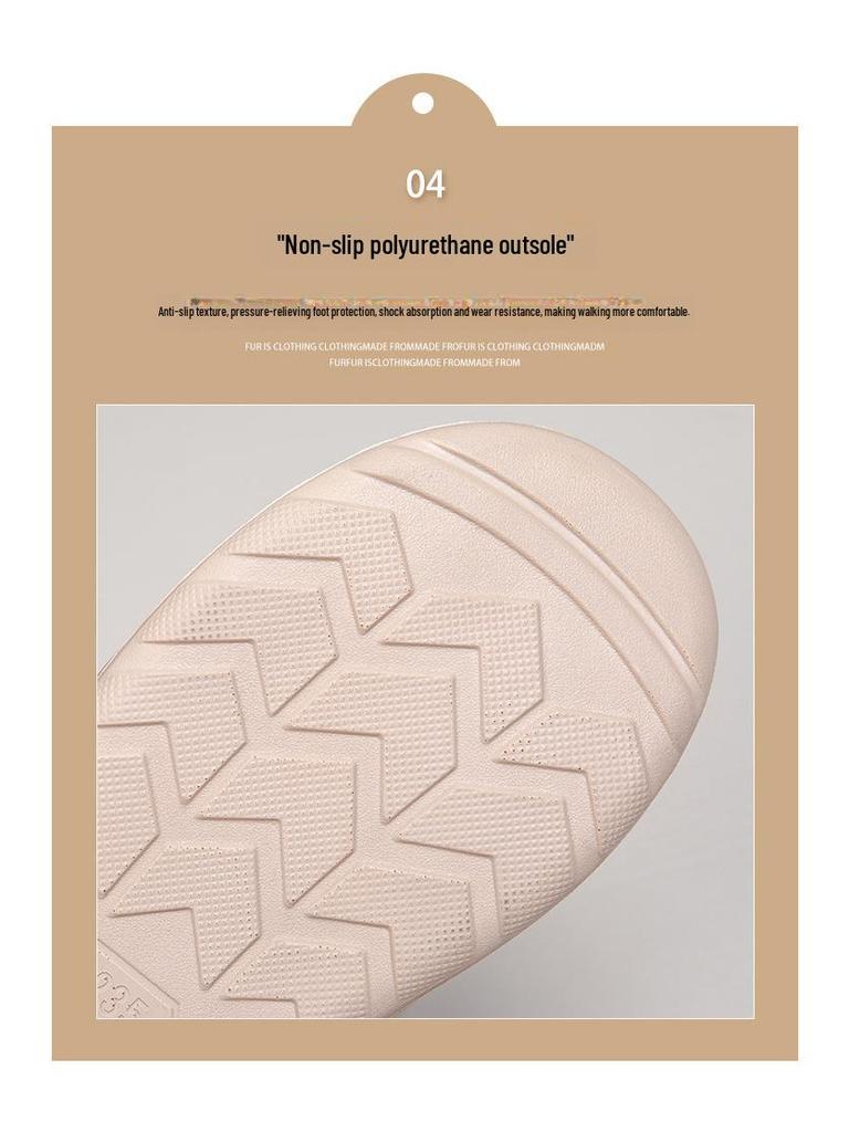 2024 Women's Thick-Soled, Waterproof Cotton Snow Boots with Wool Lining - Non-Slip & Casual Winter Fashion