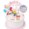 Unicorn Birthday Cake Decorating Cards Rainbow Party Unicorn Cake Decorating Set