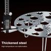 2 Pcs Foldable Steam Rack Stainless Steel Steamer Tray with Detachable Leg 21cm Diameter Cooking Steamer Rack for Eggs Steaming Pot Rice Cooker