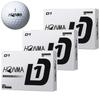 Мяч для гольфа Honma Golf D1 Ball 2024 Модель BT2401 Желтый 3 дюжины 36 мячей Дальность полета (белый)