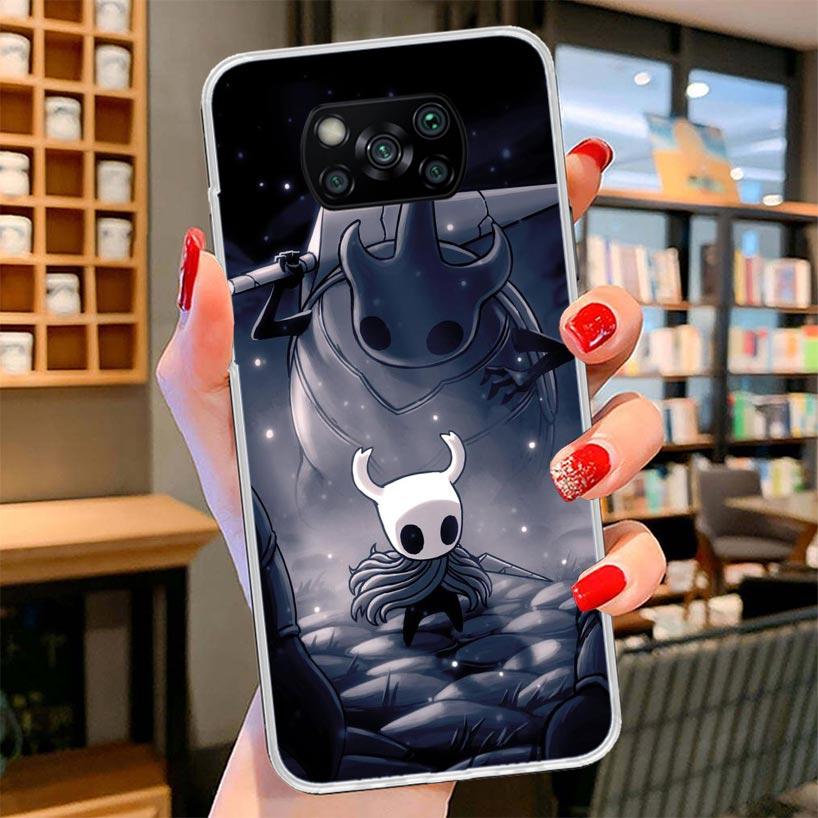 Hollow Knight Cartoon Cover Phone Case For Xiaomi Poco F7 Ultra X7 X6 X5 Pro M7 Redmi 15C 15 13C 13 12C 12 10C 10 9A 9C 9T 9 She