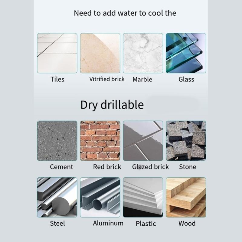 Multifunctional Hexagonal Shank Eccentric Drill Carbide Triangular Bit Steel Four-Edged Hole Opener