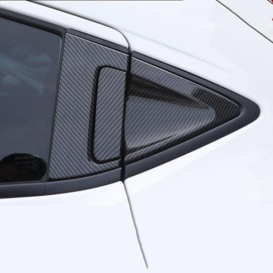 Накладки на ручки задней двери из углеродного волокна для Honda HR-V HRV 2016-