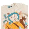 Coraline Unisex Adult Collection Ecru T-Shirt