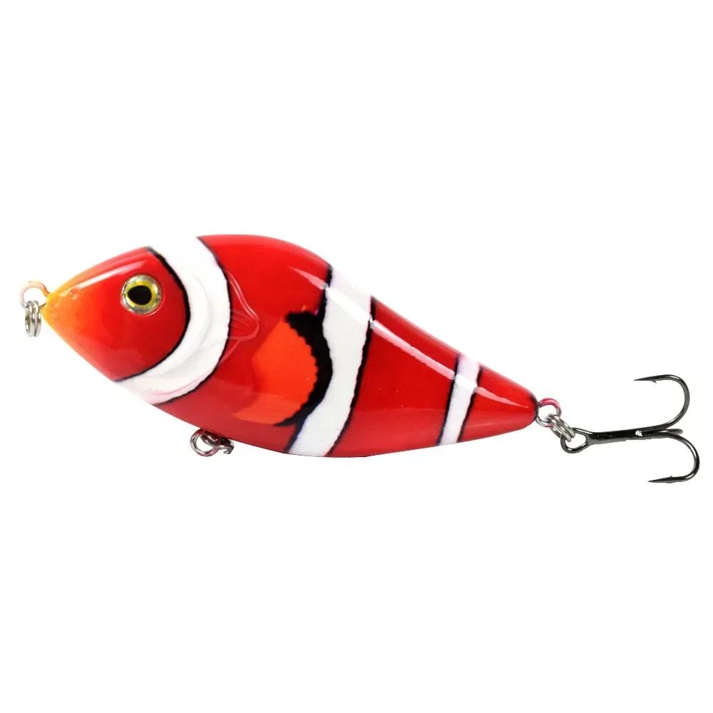 Слайдер Swim Action Hard 70/100MM 14.5G/45G Тело Джеркбейт Медленно тонущий Джеркбейт Рыболовная приманка Щука Мускусный окунь Рыбалка Ручей