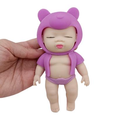 Мягкая игрушка-кукла, игрушка-растяжка, игрушка для снятия стресса, игрушка для людей с аутизмом, игрушка-растяжка с медленным подъемом.