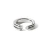 ANOTHER CELL DOUBLE HEART RING