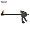 4/6/8/12/18//24/30inch Quick Ratchet Release Woodworking Bar F Clamp Hand Tool